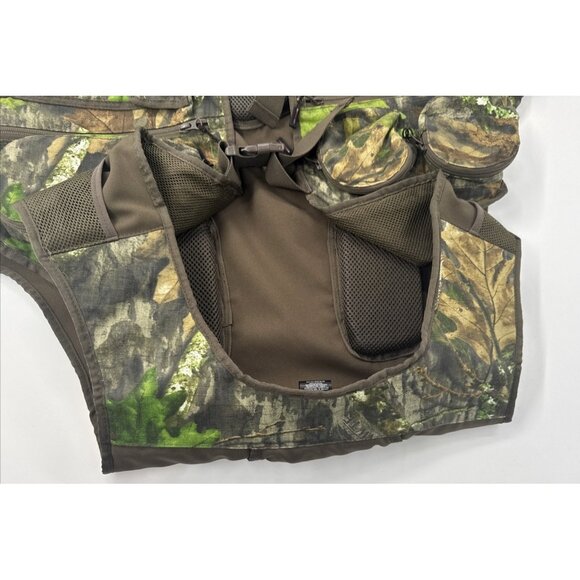 Mossy Oak Obsession Hunting Vest Mens XL Camo Bird Fowl Pockets Outdoor Hiking - Picture 14 of 15